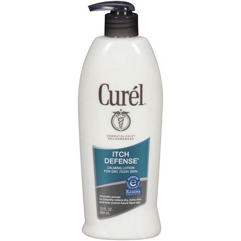 Curel Itch Defense Lotion, for Dry, Itchy Skin, 13 fl oz (384 ml)