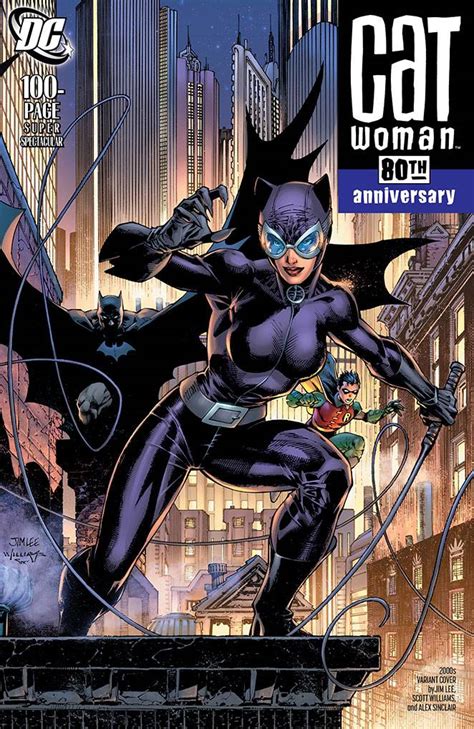 FEB200409 - CATWOMAN 80TH ANNIV 100 PAGE SUPER SPECT #1 2000S JIM LEE VA - Previews World