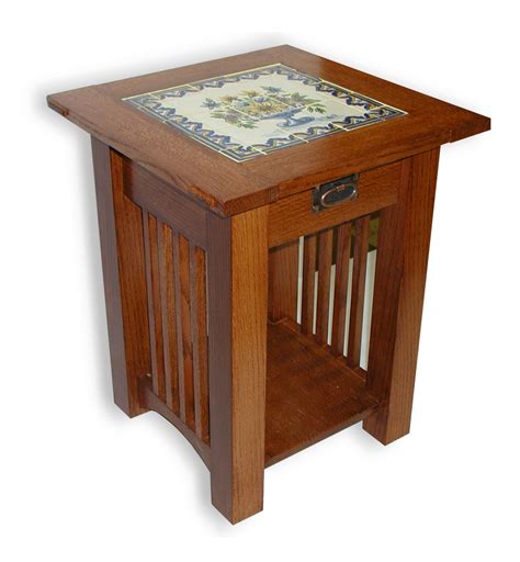 How to Build Mission Style End Table Woodworking Plans PDF Plans