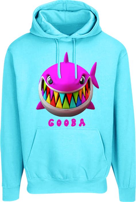 6IX9INE Blue Gooba Shark Merch Hoodie | INC STYLE