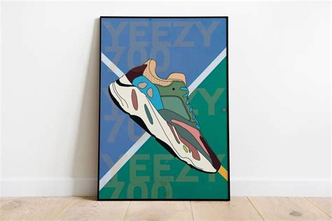 Yeezy Boost 700 Sneaker / Adidas Yeezy / Dope Art / Street Wear / Original Adidas / Artwork ...