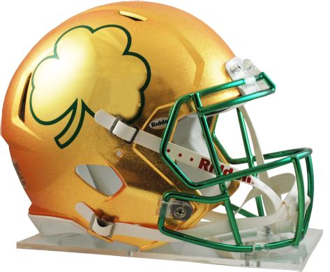 Download Notre Dame Fighting Irish Helmet | Transparent PNG Download ...