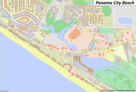 Panama City Beach Map | Florida, U.S. | Discover Panama City Beach with ...