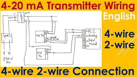 How to wire a 4-20mA transmitter?|4wire & 2wire (Loop powered ...