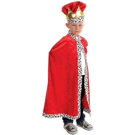 King's Cape Royalty Robe Boys One Size - CostumeVille