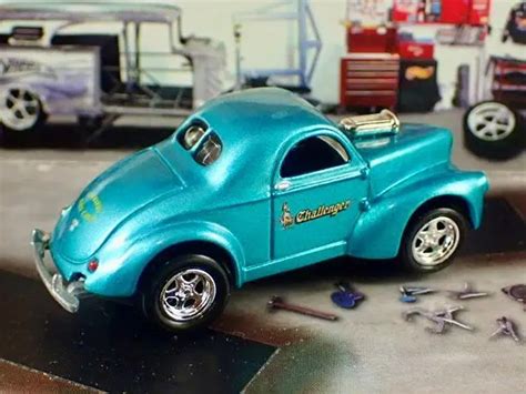 VINTAGE DRAG RACING "Challenger" 1941 41 Willys Gasser 1/64 Scale Limited Edit S $16.99 - PicClick