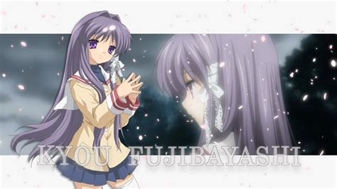 Kyou Fujibayashi HD Wallpaper from Clannad