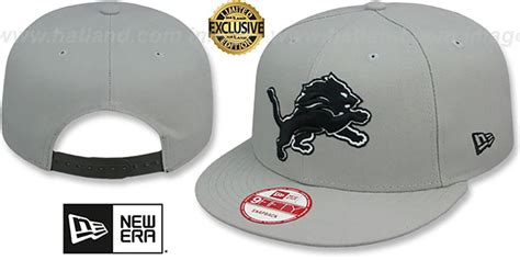 Detroit Lions NFL TEAM-BASIC SNAPBACK Grey-Black Hat