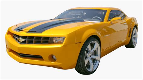 Yellow Camaro Png Clip Art - Bumblebee Car Transformer Png, Transparent ...