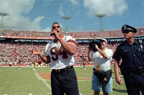 Photo Gallery: Dwayne ‘The Rock’ Johnson – University of Miami Athletics