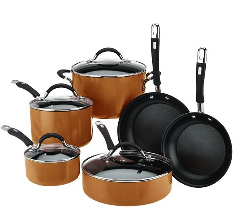 "As Is" Cook's Essentials Porcelain Enamel 10 piece Cookware Set - Page 1 — QVC.com