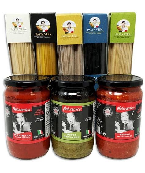 Italian Pasta & Sauce Gift Basket - Artisanal Italian Foods