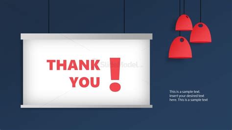 Thank You Creative Slide Template - SlideModel