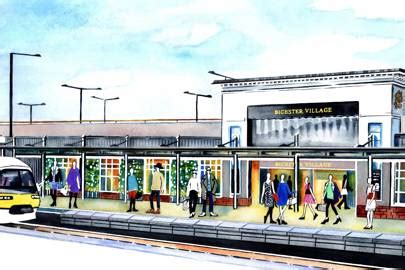 Bicester Village Train Station - New Way To Get To Bicester | British Vogue