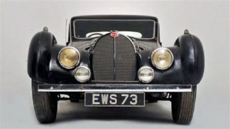 This marvelous Art Deco Bugatti from 1937, spent 48 years catching dust in a garage, then it ...