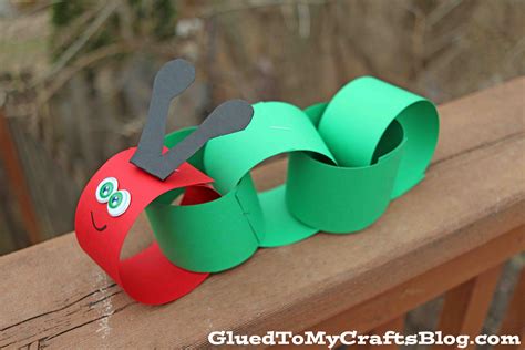 Paper Chain Caterpillar Craft