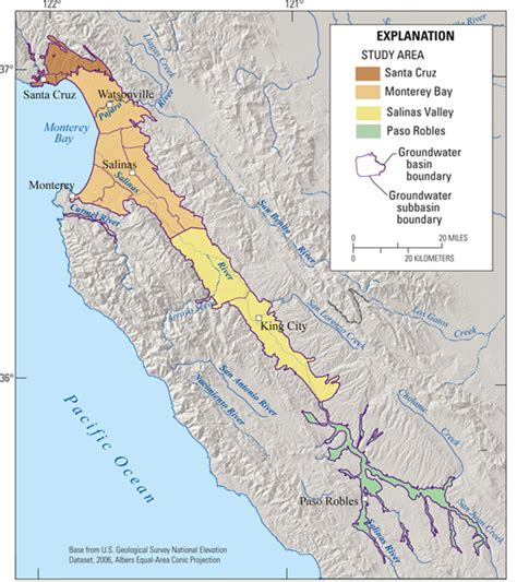 USGS Fact Sheet 2011–3089: Groundwater Quality in the Monterey Bay and Salinas Valley ...