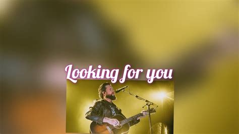 Zach Williams Looking for You lyrics - YouTube