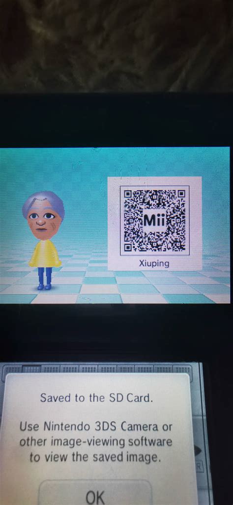 Mii QR code Wii Sports Club Xiuping by TylerMakie on DeviantArt