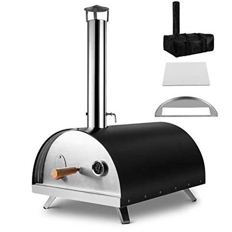 CHANGE MOORE Outdoor Pizza Oven Wood Pellet, Stainless Steel Portable ...