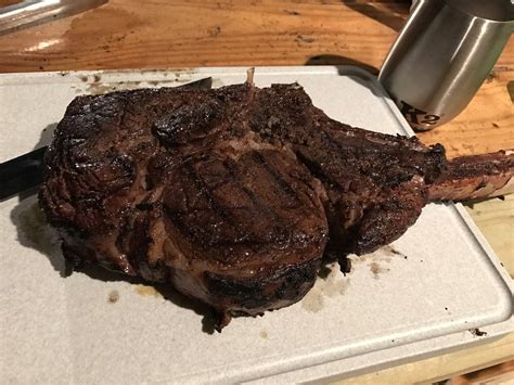 Sous vide tomahawk ribeye — Big Green Egg Forum