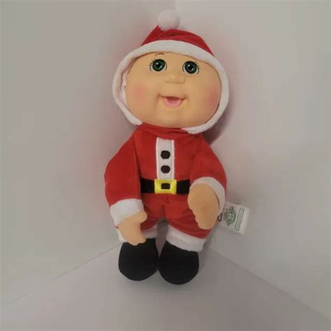 CABBAGE PATCH KIDS CPK Holiday Helpers Santa Plush Doll 2018 Christmas 10" $10.90 - PicClick