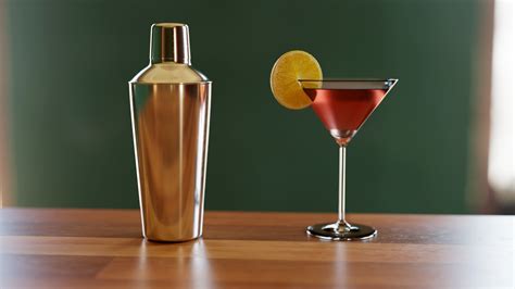 ArtStation - A French Martini and a Cocktail Shaker