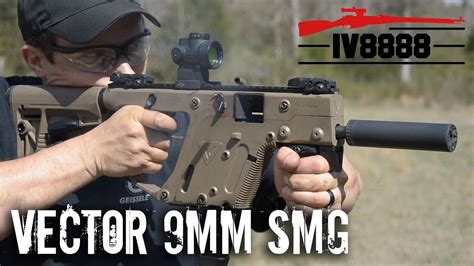 Kriss Vector 9mm SMG FULL AUTO! - YouTube