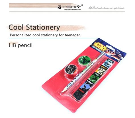 Novelty Print Cool School Stationery Set For Teenager - Buy Stationery Set,School Stationery Set ...