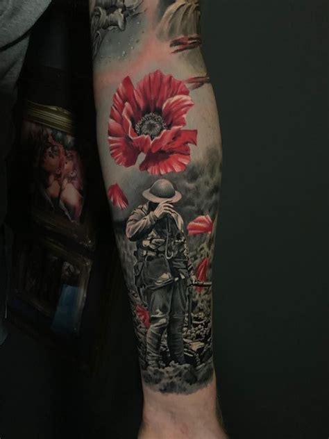 Soldier tattoo by Janis! Limited availability at Revival Tattoo Studio ...