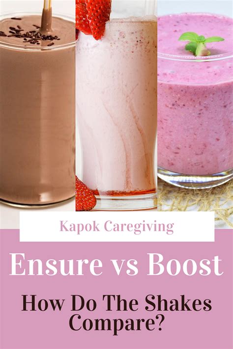 Ensure vs Boost - Which Nutritional Shake is Better?