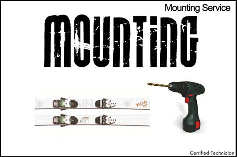 Ski Binding Mounting Service | Ski Binding Installation