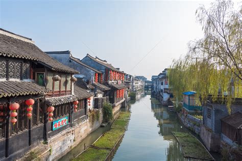 Jiangnan ancient town xitang, zhejiang province photo image_picture free download 501118425 ...