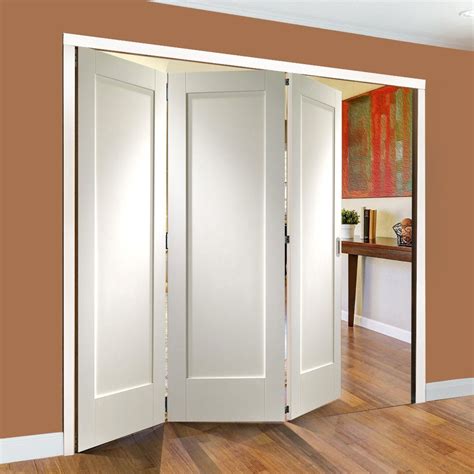 Freefold White Pattern 10 Style Folding 3 Door Set, Height 2090mm, Width 1890mm | Folding doors ...