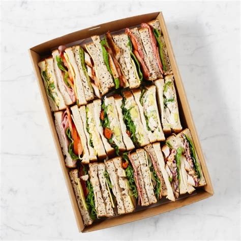 Gourmet Sandwich Platter (per serve)