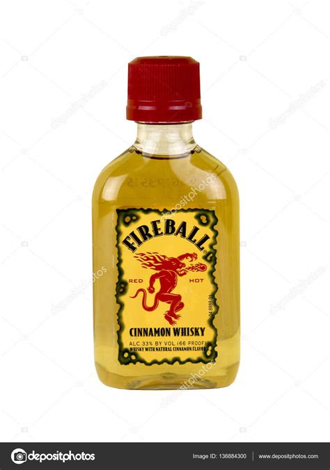 Images: fireball whiskey | Mini bottle of Fireball Whisky – Stock ...