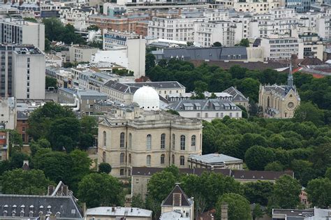 Paris Observatory, as seen from Tour Montparnasse. Astro, Paris Skyline, Medieval, Instruments ...