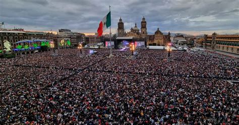 Zócalo CDMX 2022. Cuánto mide y cuántas personas caben - DATANOTICIAS