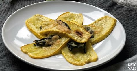 Roasted Yellow Squash with Basil Low Carb Recipe | Keto Vale