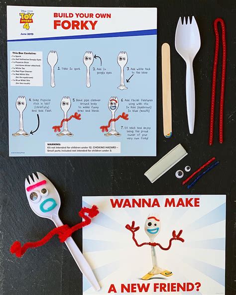 DIY Toy Story Forky Ornament - Rockin Mama™