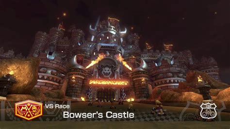 Mario Kart 8 - Bowser's Castle - 150cc Special Cup - No Commentary - YouTube