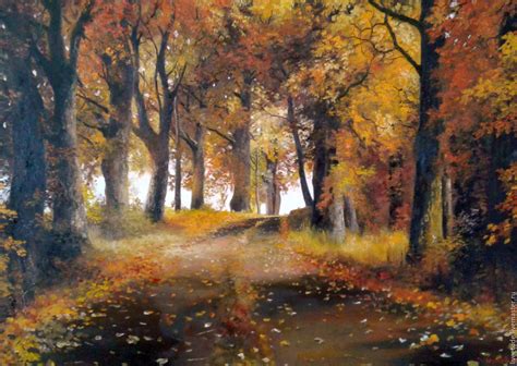 Oil Painting Autumn Landscape at PaintingValley.com | Explore collection of Oil Painting Autumn ...