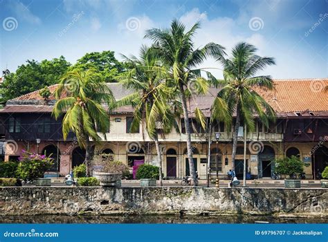 Dutch Colonial Buildings in Old Town of Jakarta Indonesia Editorial ...