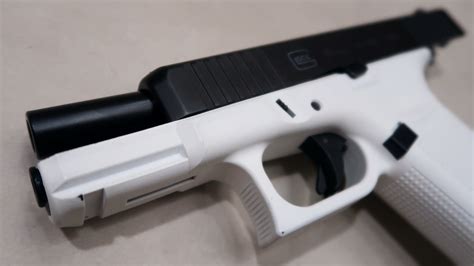 My Glock 19 now has a white frame | Adam Parkzer