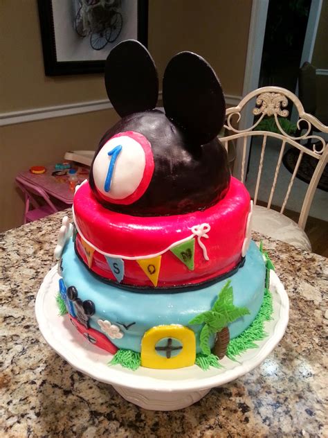 Good Times: Mickey Mouse 1st Birthday Cake