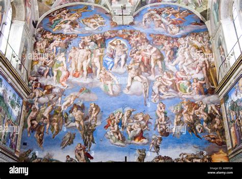 Michelangelo Sistine Chapel Last Judgement