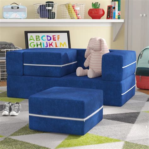 Mack & Milo™ Mendonca Kids Sofa and Ottoman & Reviews | Wayfair