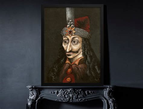 Vlad Dracula Vlad the Impaler Vlad Tepes Vlad III FRAMED - Etsy