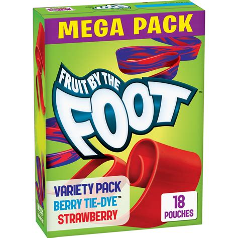 Fruit By The Foot Fruit Flavored Snacks Berry/Strawberry 18 ct 13.5 oz ...