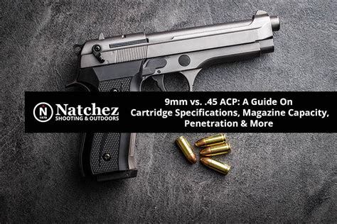 9mm vs. .45 ACP: Which Ammo Is Better?